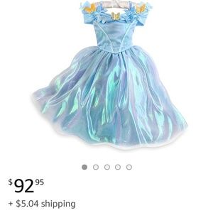 Disney Store Deluxe Cinderella Dress
